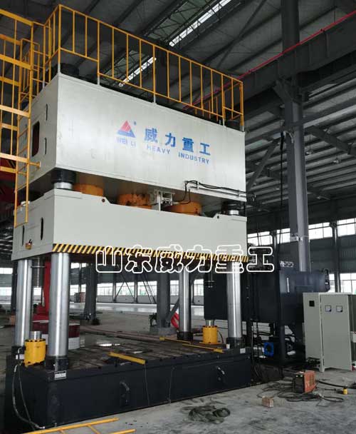 1000噸掛車不銹鋼擋泥板拉伸成型油壓機